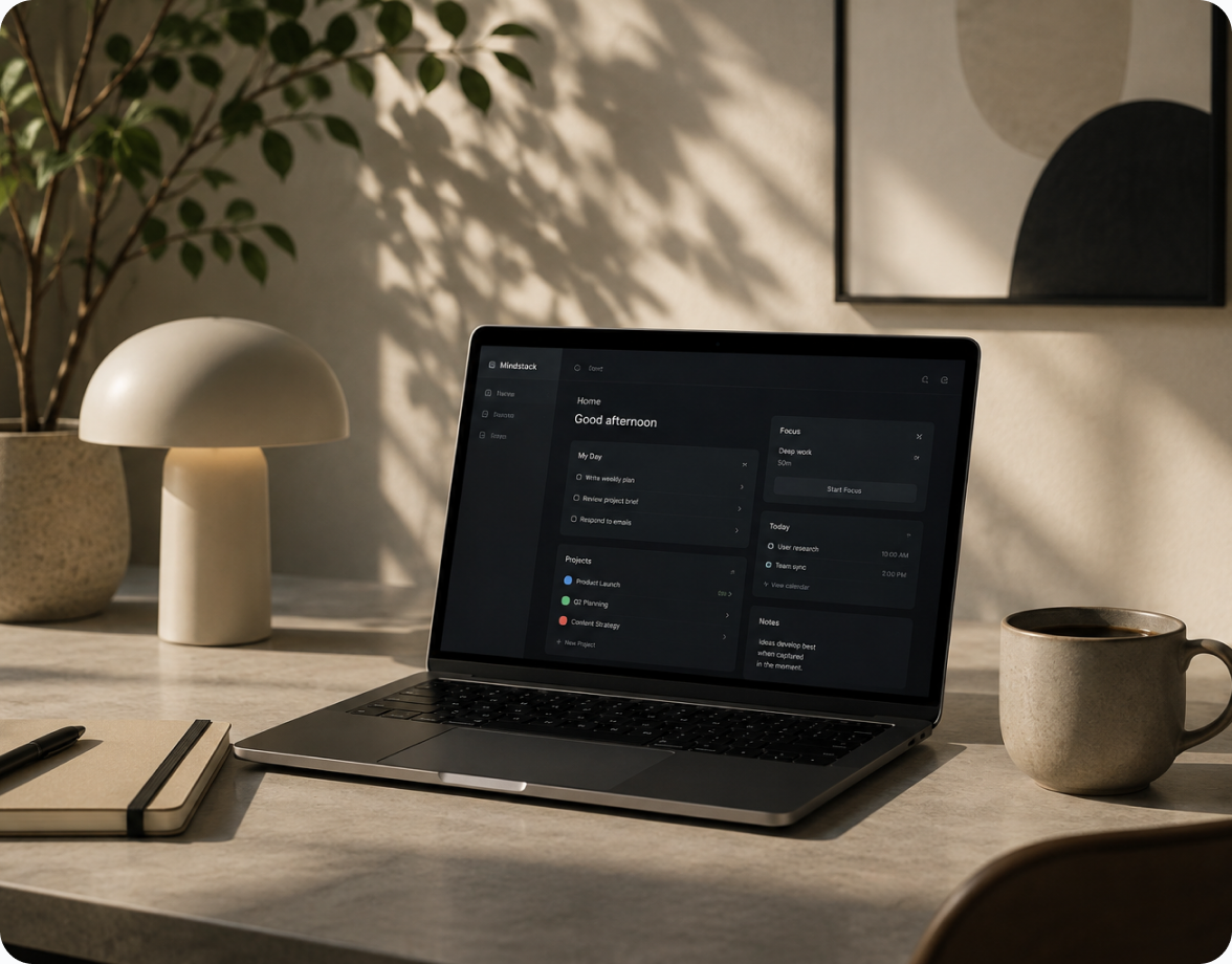 Mindstack product visual